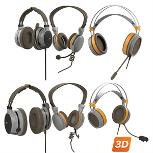 Audio tech 3D Models